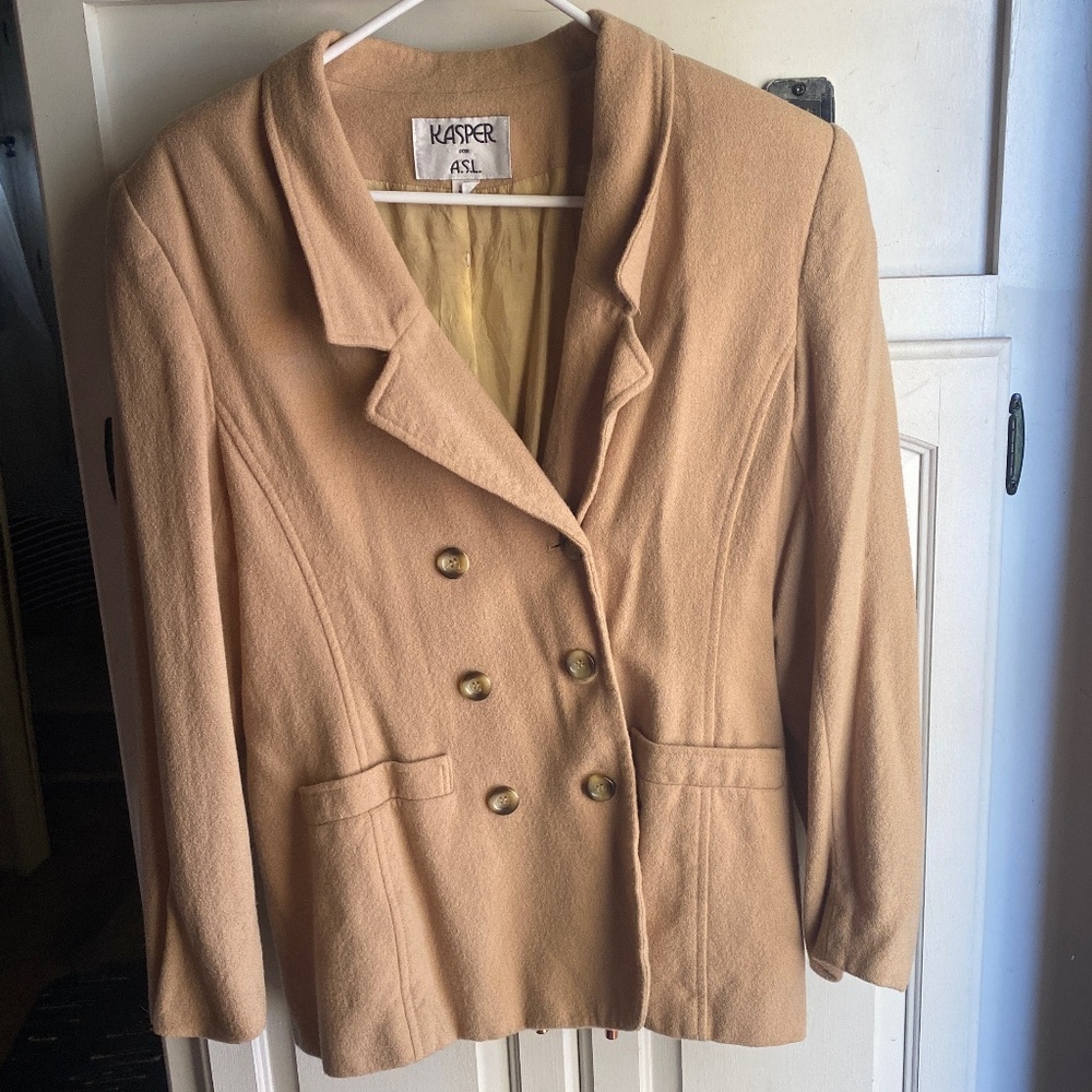 Kasper Tan Blazer sz 8